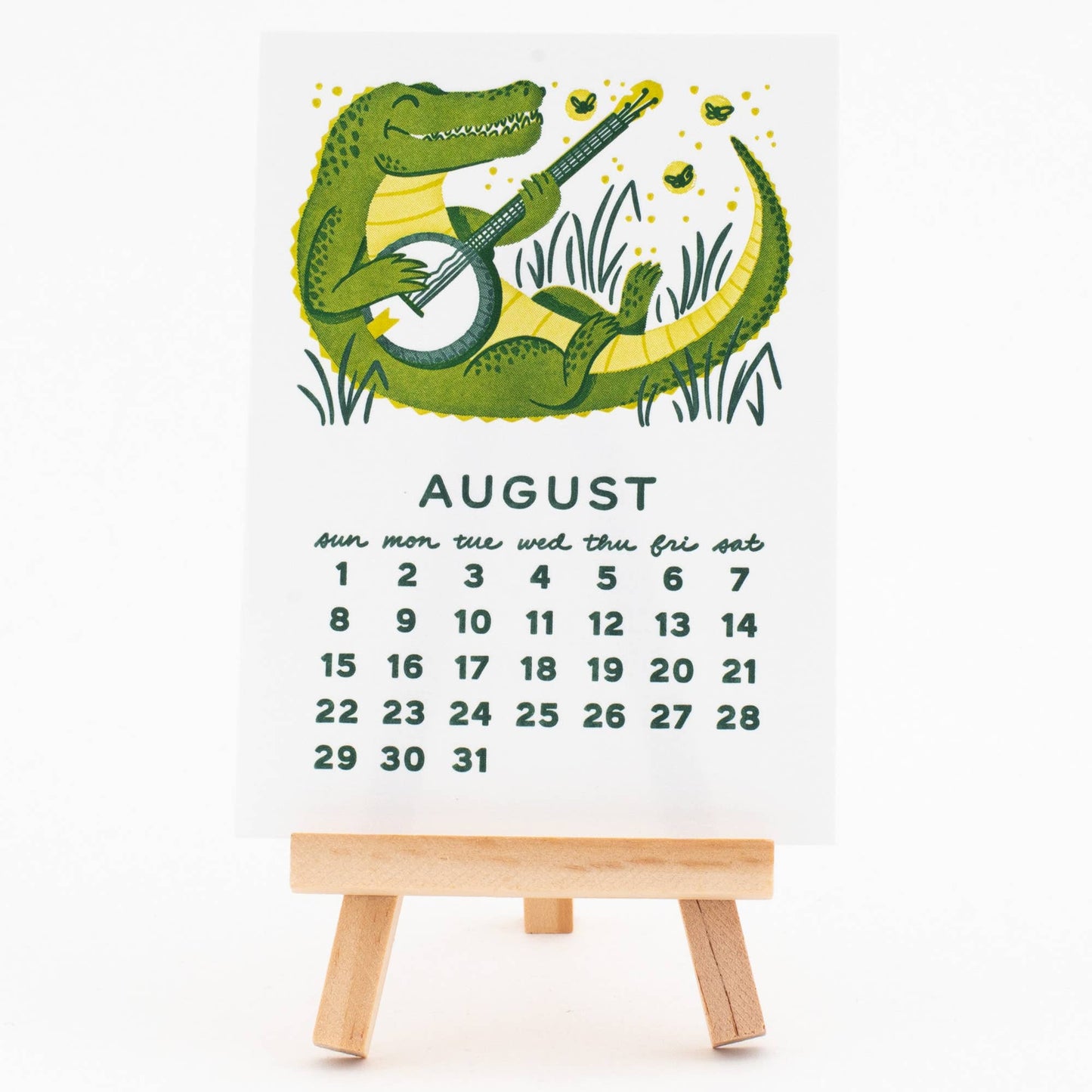 2027 Makin' Music Letterpress Desk Calendar