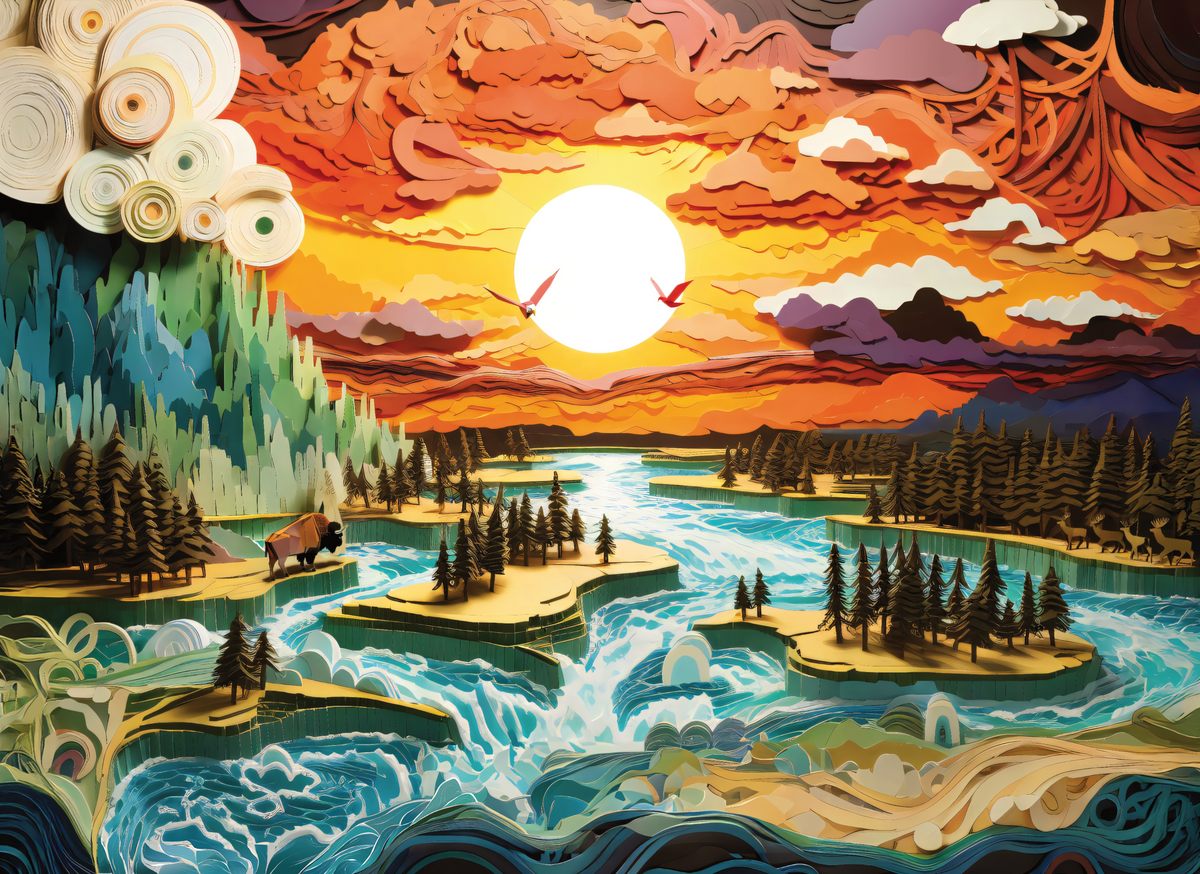 No. 18 - Big Sky Country - 1000 Piece