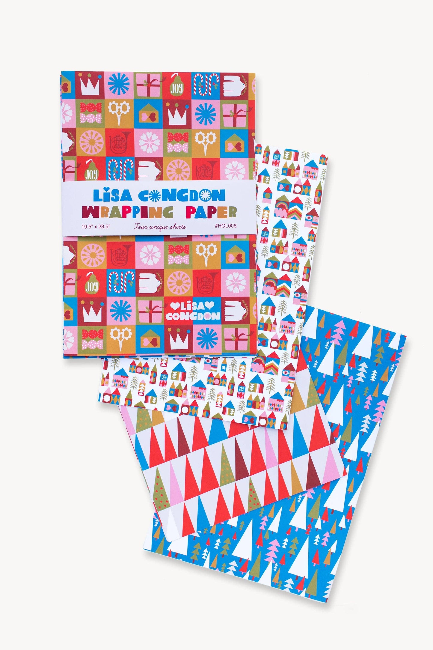 Holiday Wrap - 4 Sheet Pack