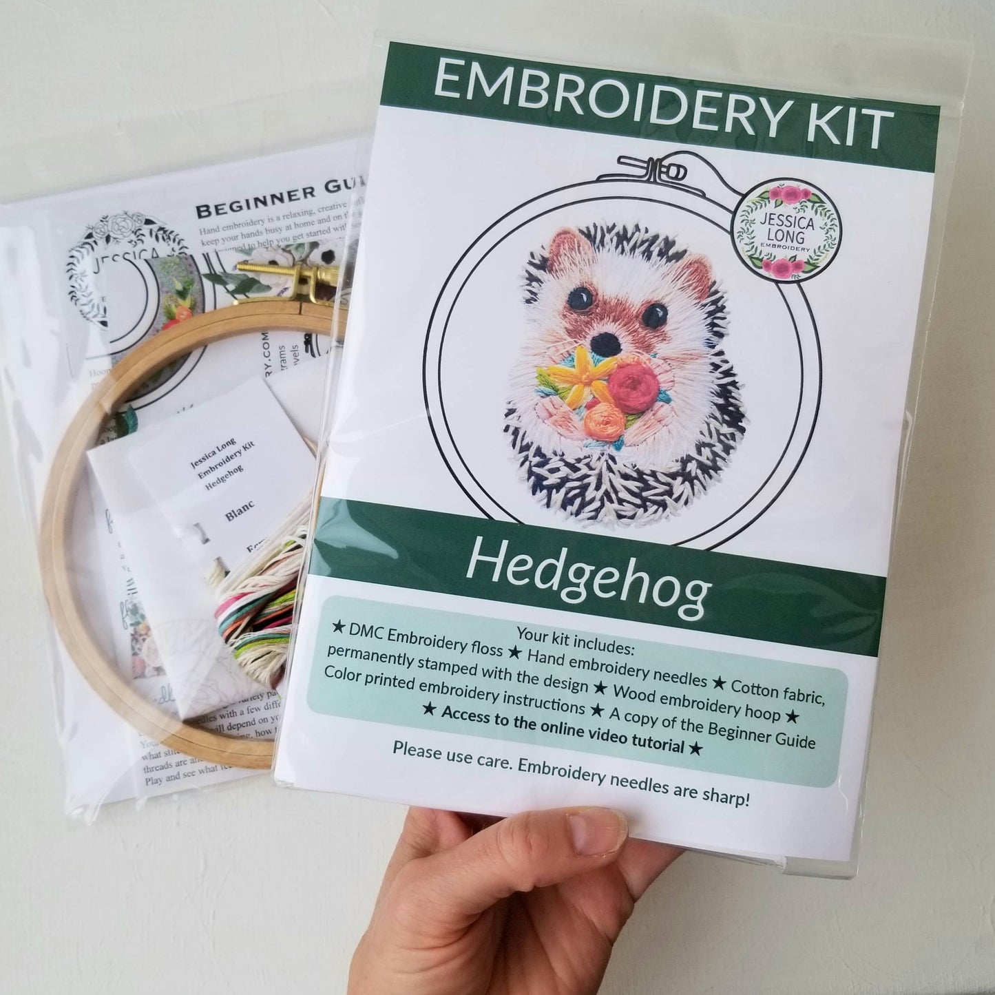 Hedgehog - Embroidery Kit