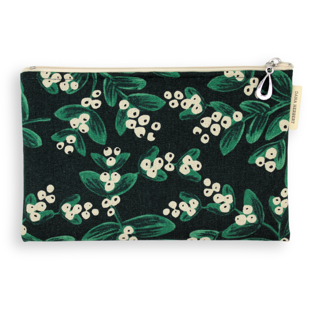 Canvas Wallet - Medium Zip Pouch