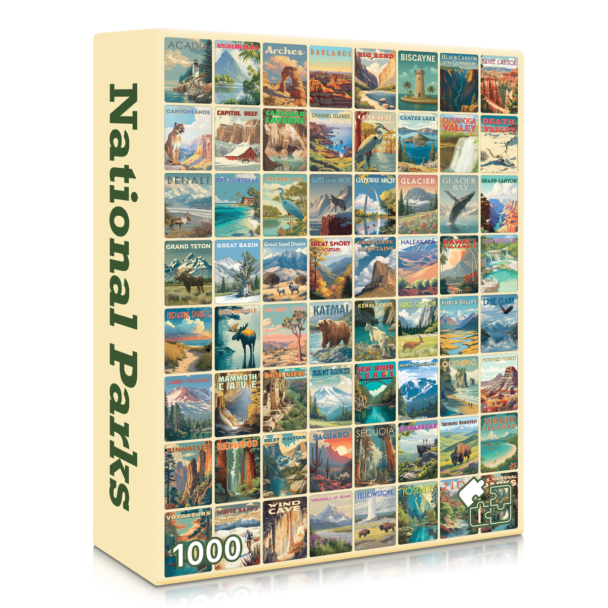 No. 9 - National Parks - 1000 Piece