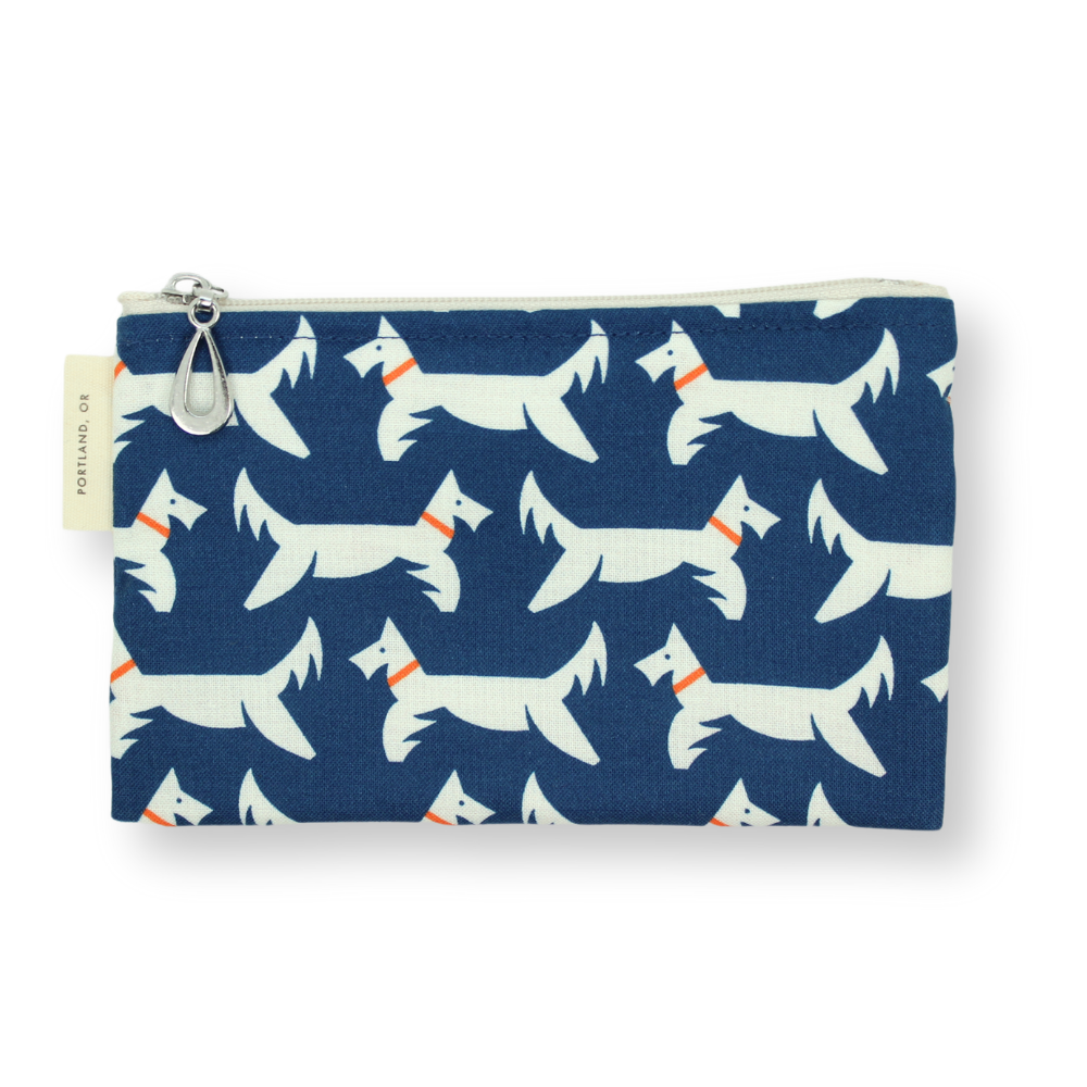 The Coin Purse | Small Zip Pouch | Cotton