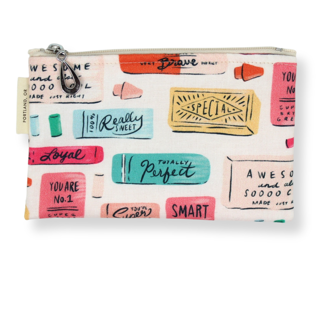 The Coin Purse | Small Zip Pouch | Cotton