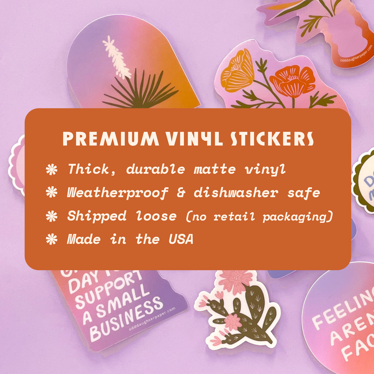 More Flowers Please - Vinyl Sticker