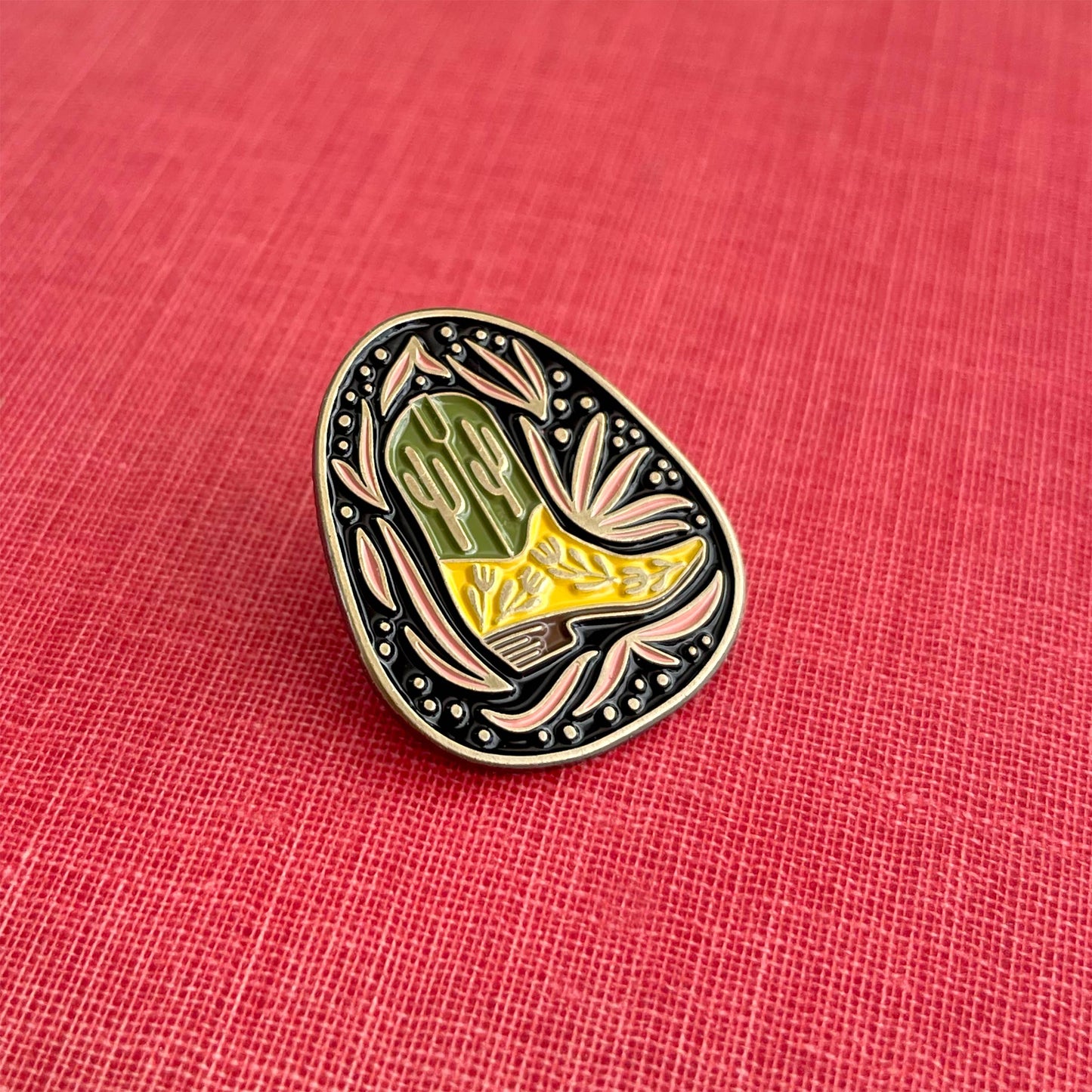 Baja Boot Enamel Pin