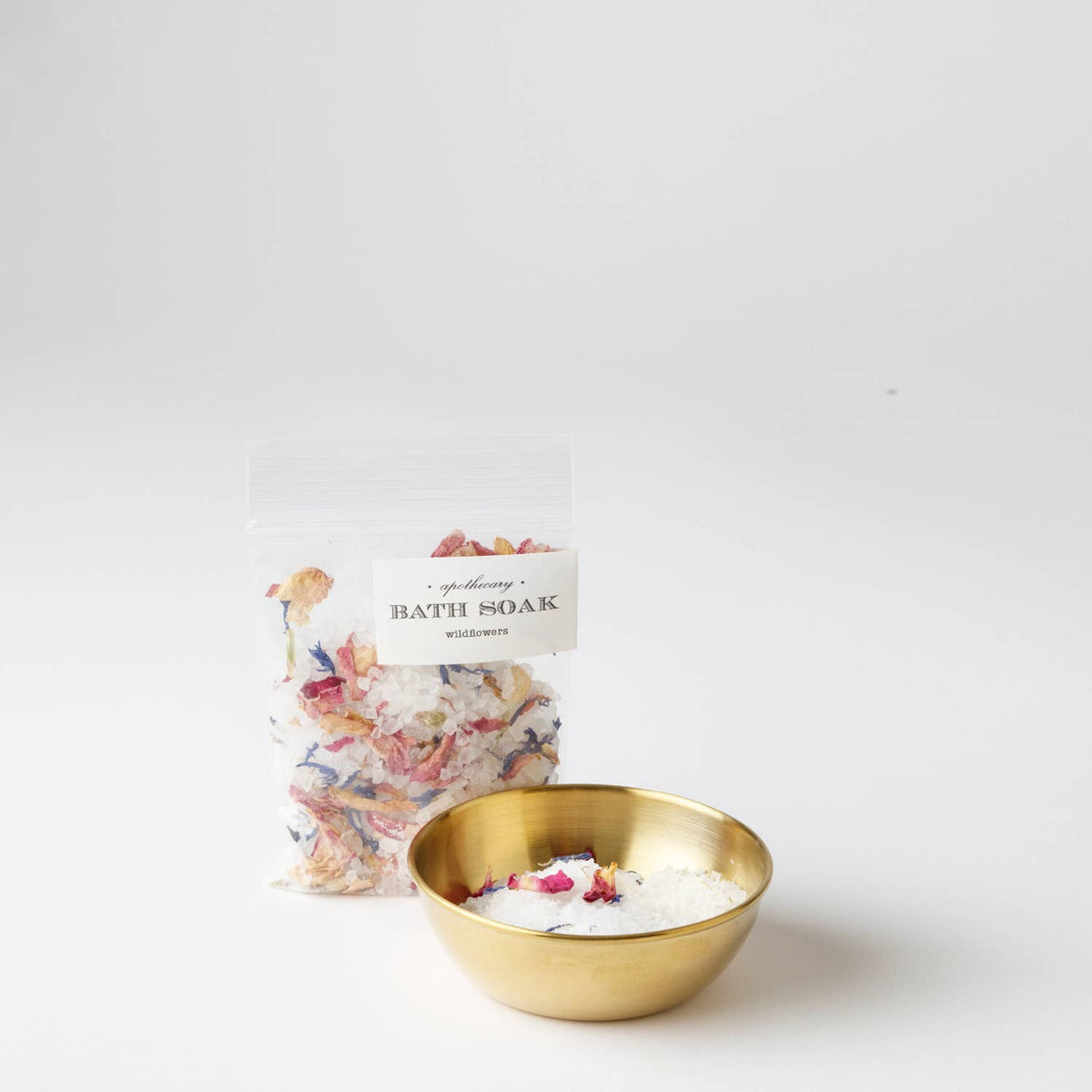Wildflowers Bath Soak 16 oz. Pouch  | salts tea gift refill