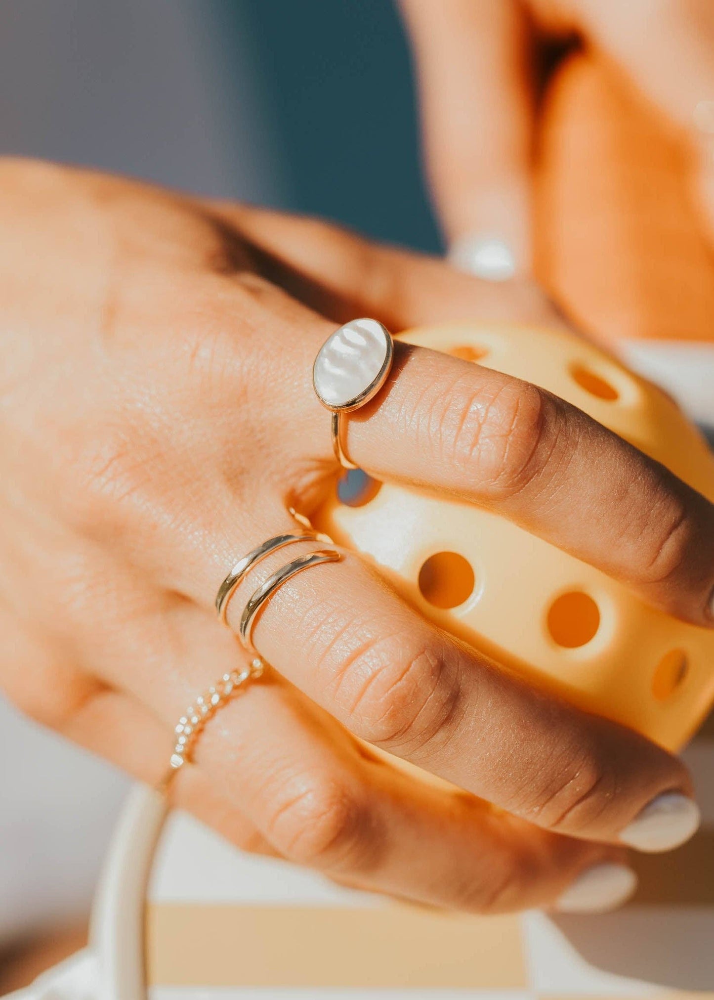 Mother of Pearl Ring