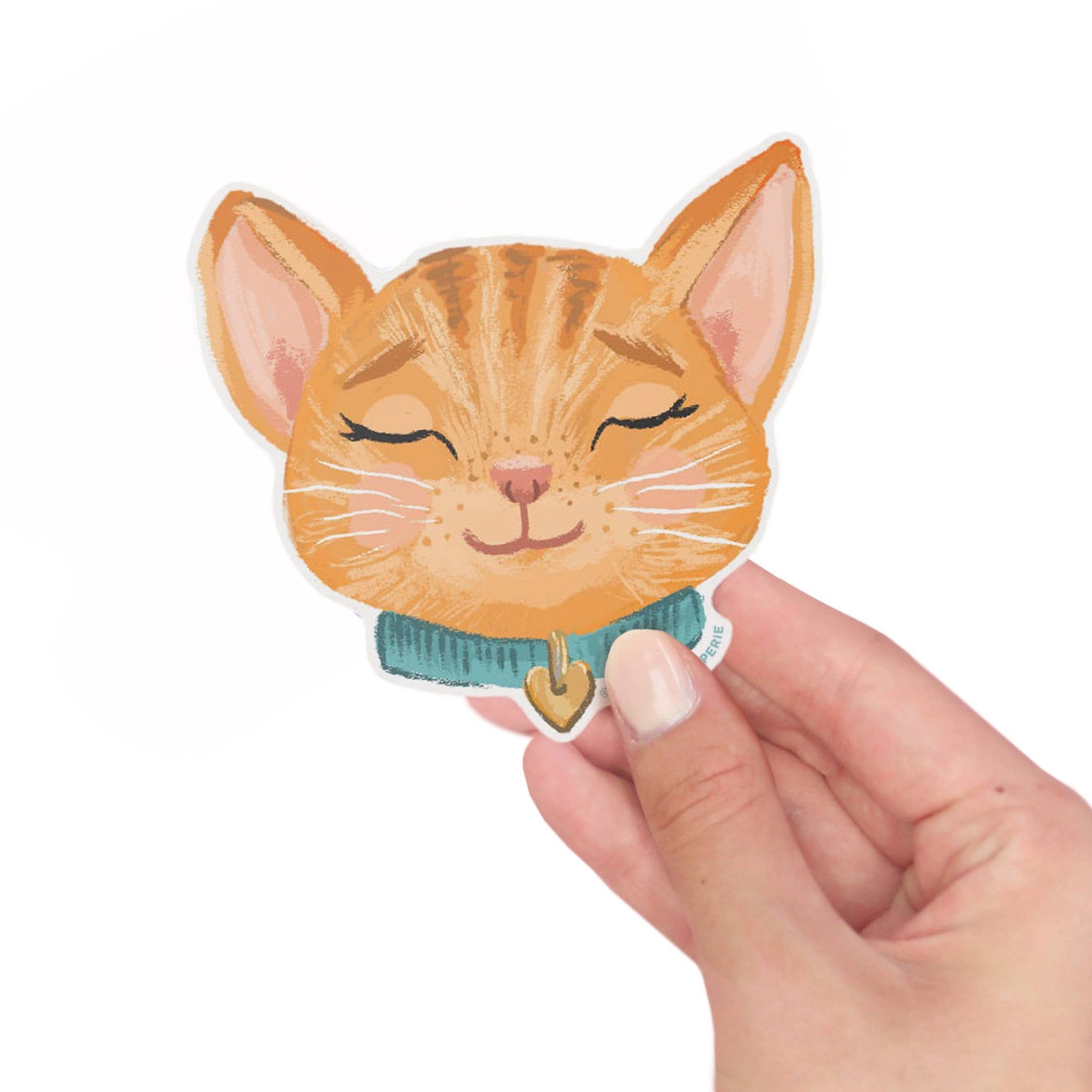 Vinyl Sticker - Ginger Cat