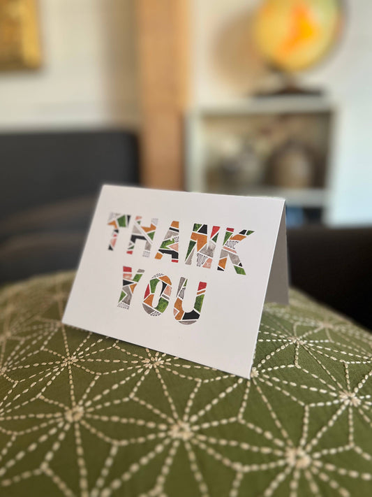 Thank You Card - Geo