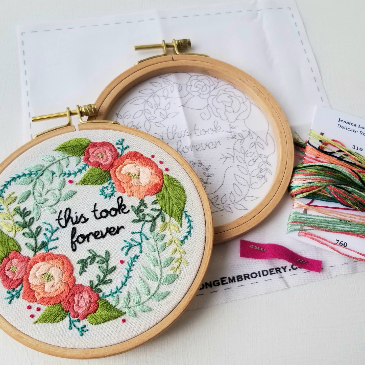 This Took Forever - Beginner Embroidery Kit