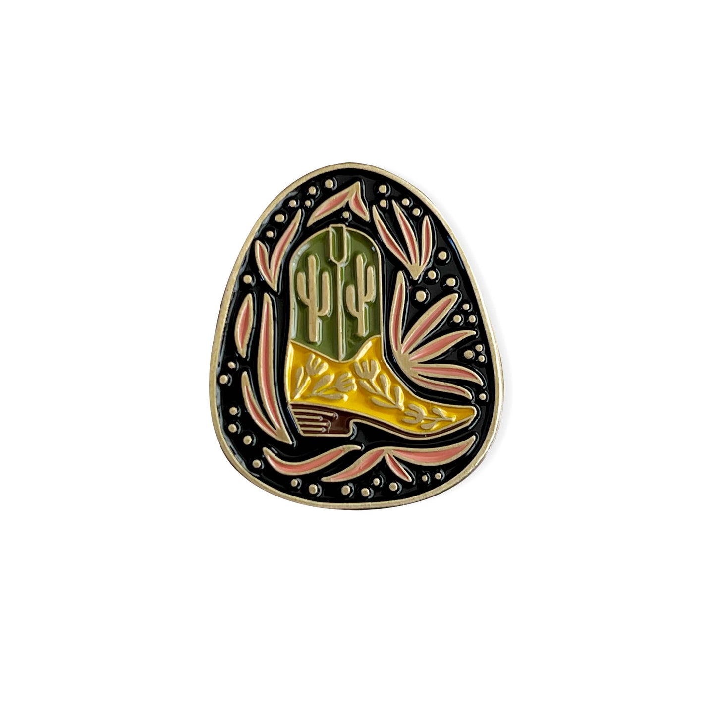 Baja Boot Enamel Pin