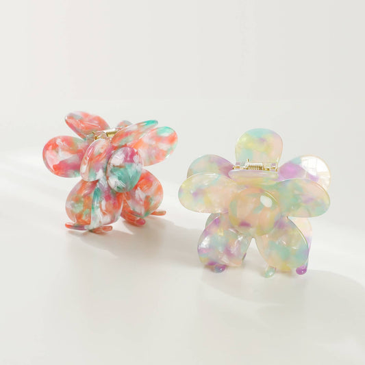 Medium Flower Claw Clip