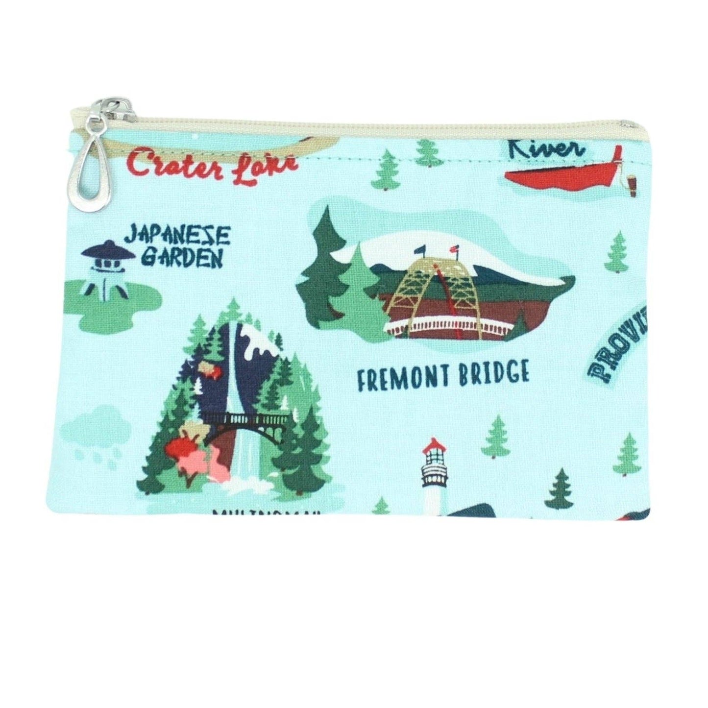 The Coin Purse | Small Zip Pouch | Cotton