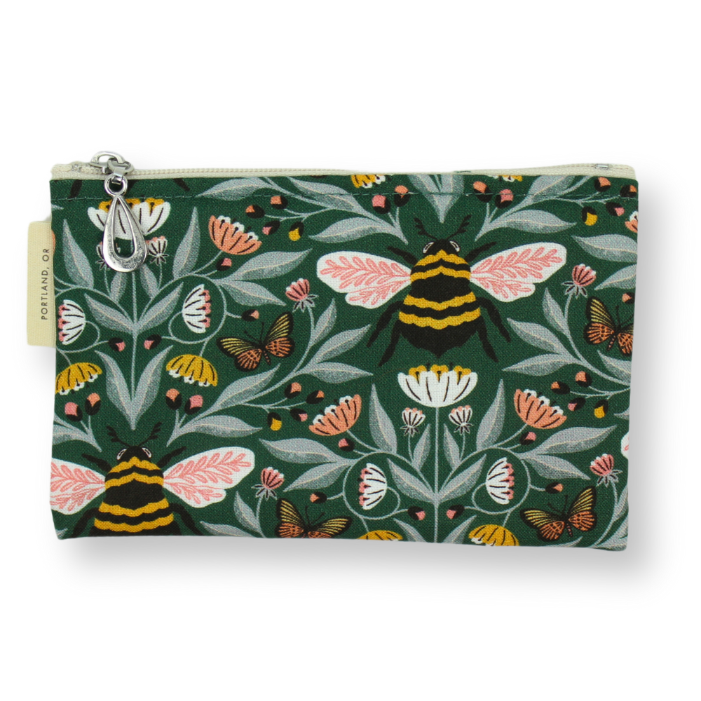 Cotton Coin Purse | Small Zip Pouch